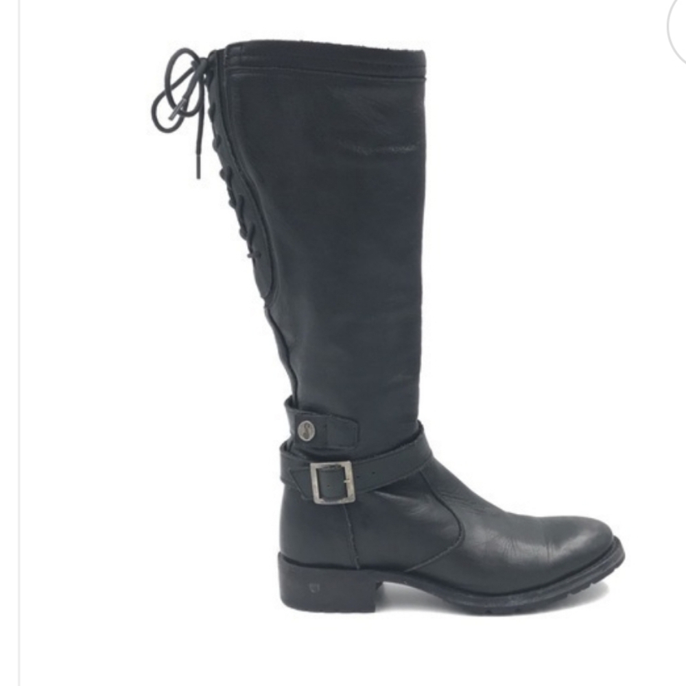 NWT Sonora Blaxk Leather Riding Boots
